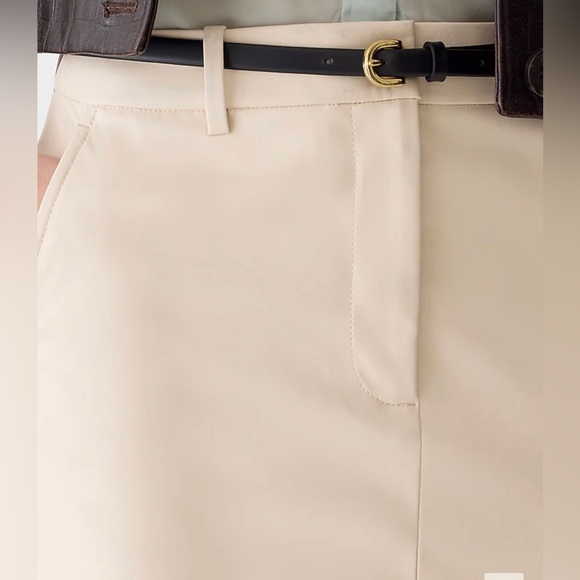 J CREW SIZE 6 Faux-leather pencil skirt BU221 - Picture 3 of 9